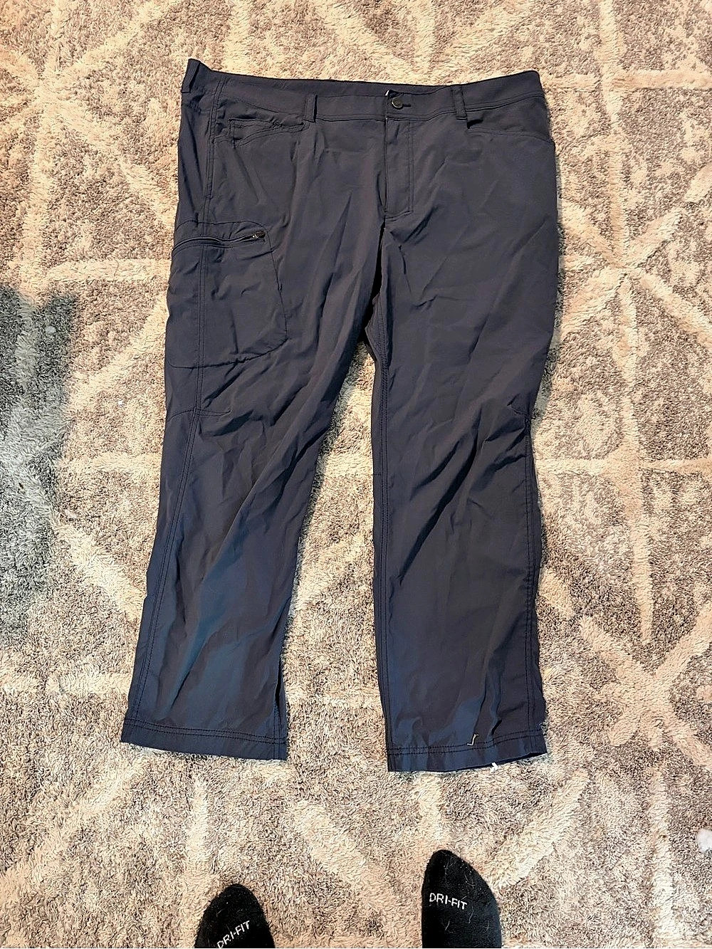 L.L.Bean Men's Cresta Hiking Pants Blue Waist 42 Length 29